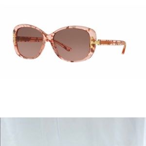 Tory Burch Pink Tweed Sunglasses